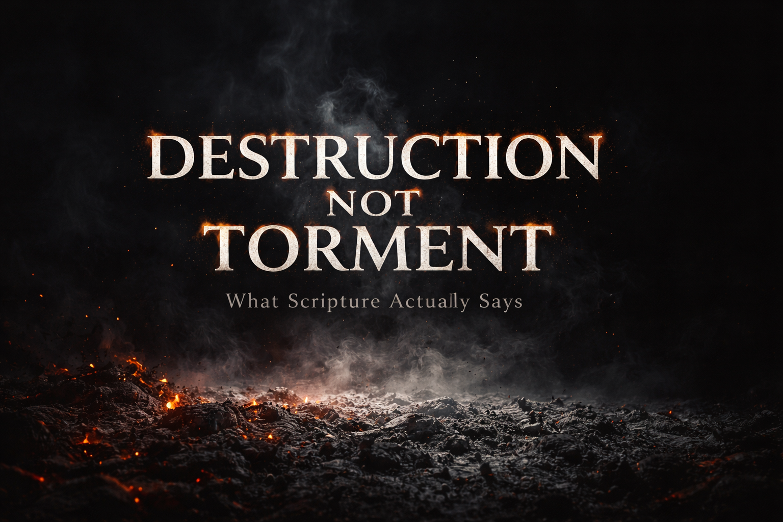 Destruction Not Torment - Hell Truth