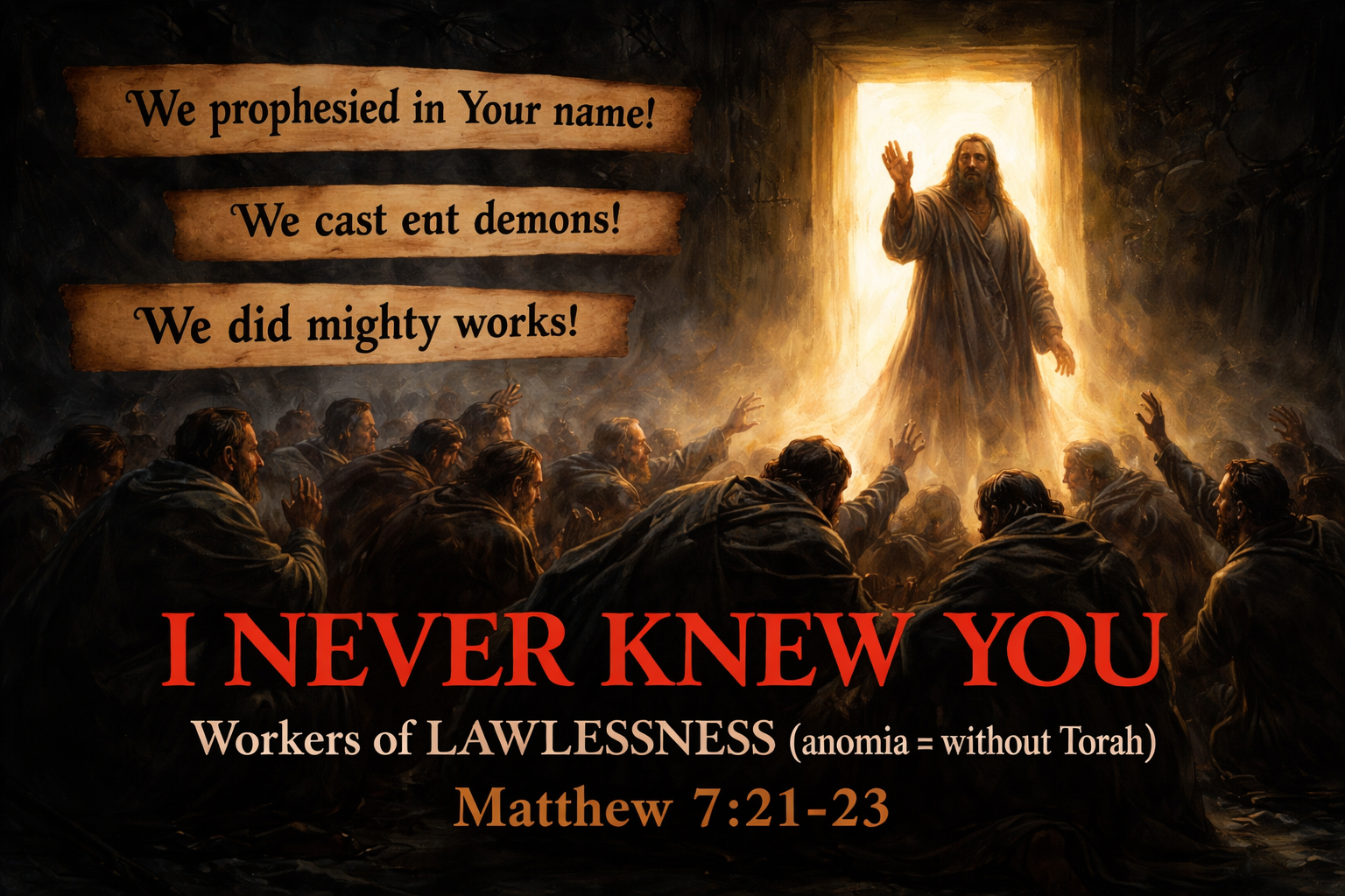 I Never Knew You - Workers of Lawlessness