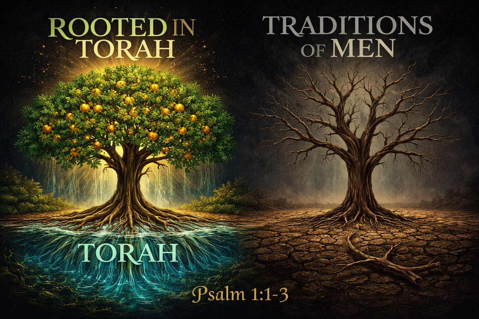 Rooted in Torah Bears Fruit - Traditions of Men Are Dead