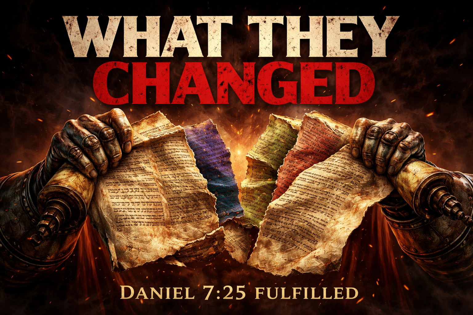 What They Changed - Daniel 7:25