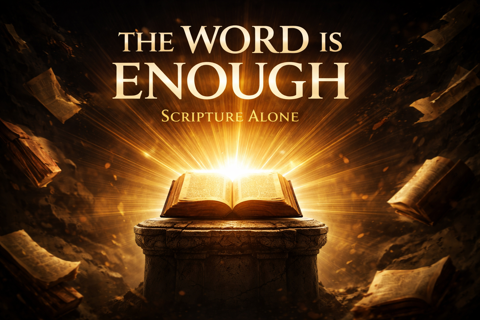 The Word Is Enough - Scripture Alone