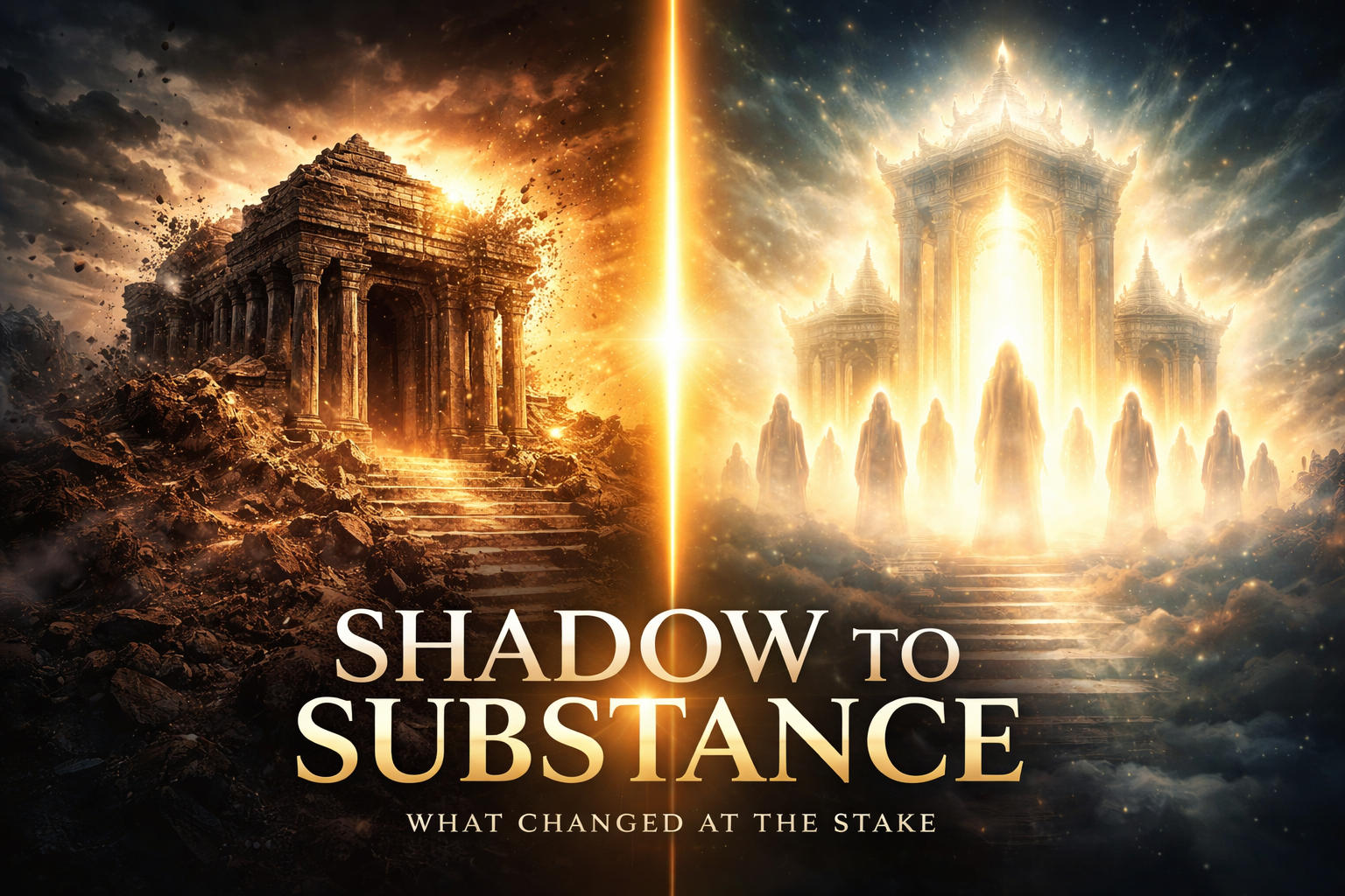 Shadow to Substance - What Changed at the Stake