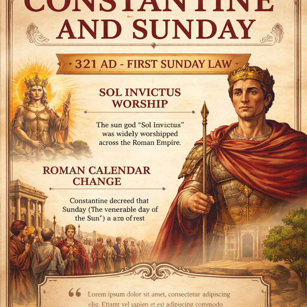 ADULT Constantine Sunday Law