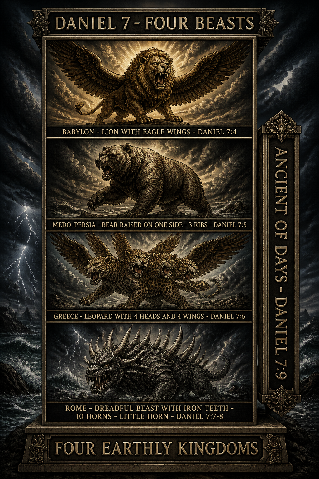 ADULT Daniel7 Beasts Detail