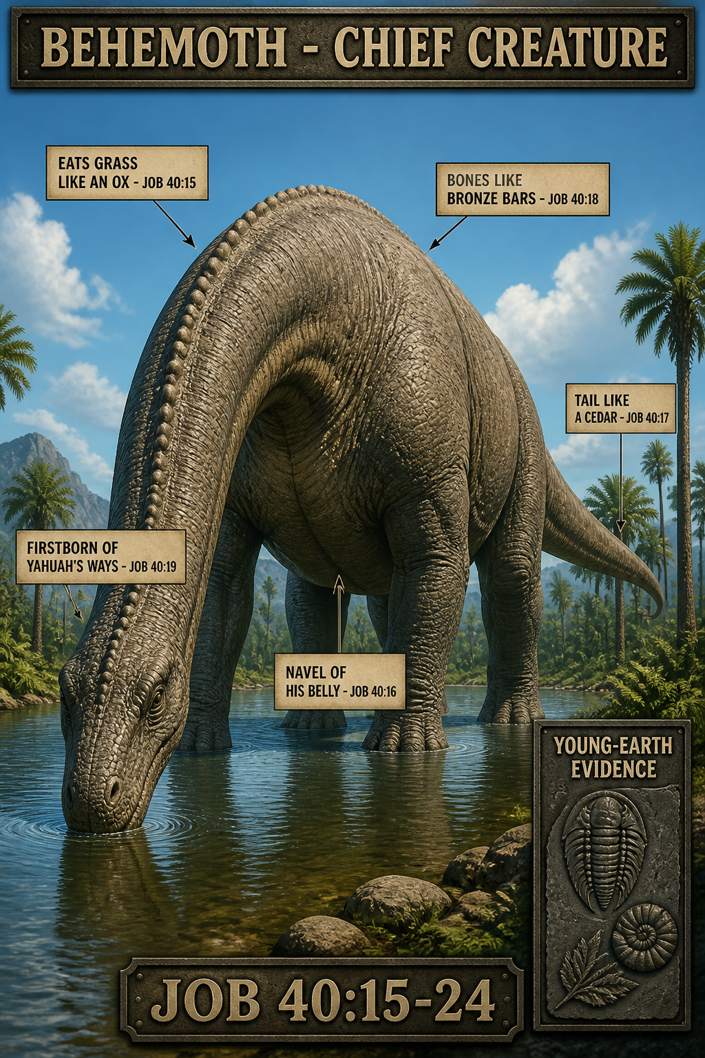 ADULT Dinos Behemoth Detail