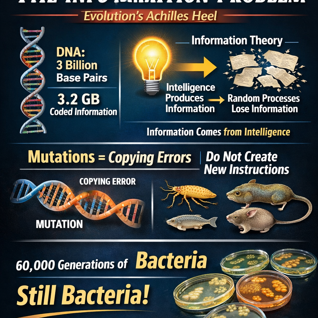 The Information Problem for Evolution
