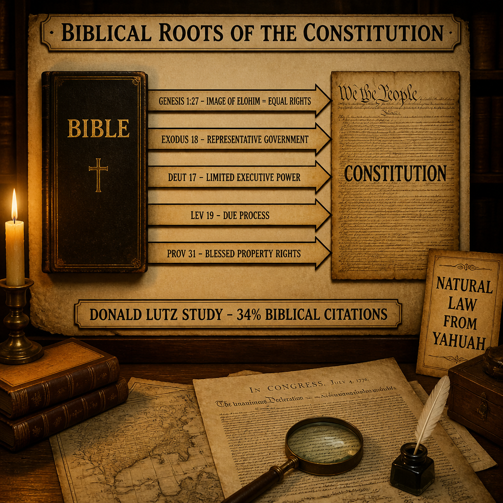 ADULT Found Constitution Bible Refs