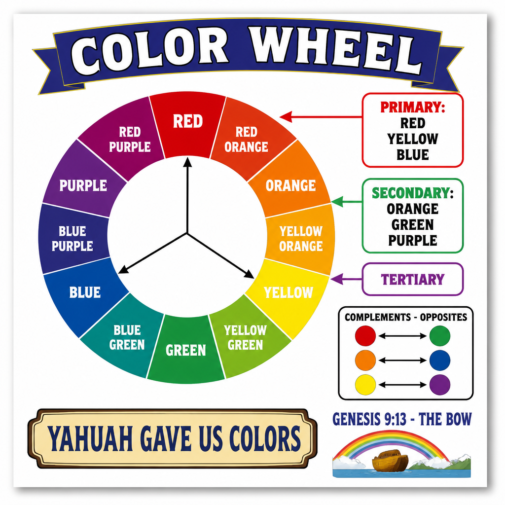 CHILD Art Color Wheel