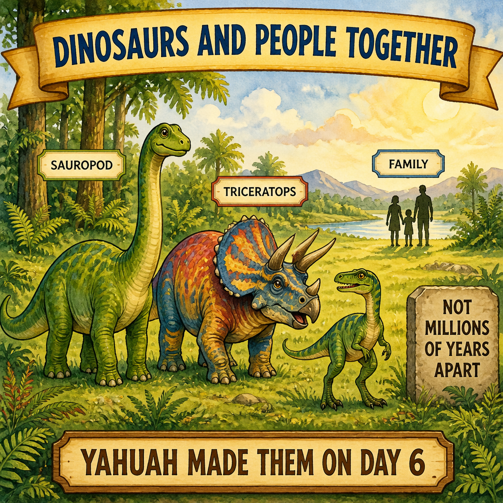 CHILD Dinos With People