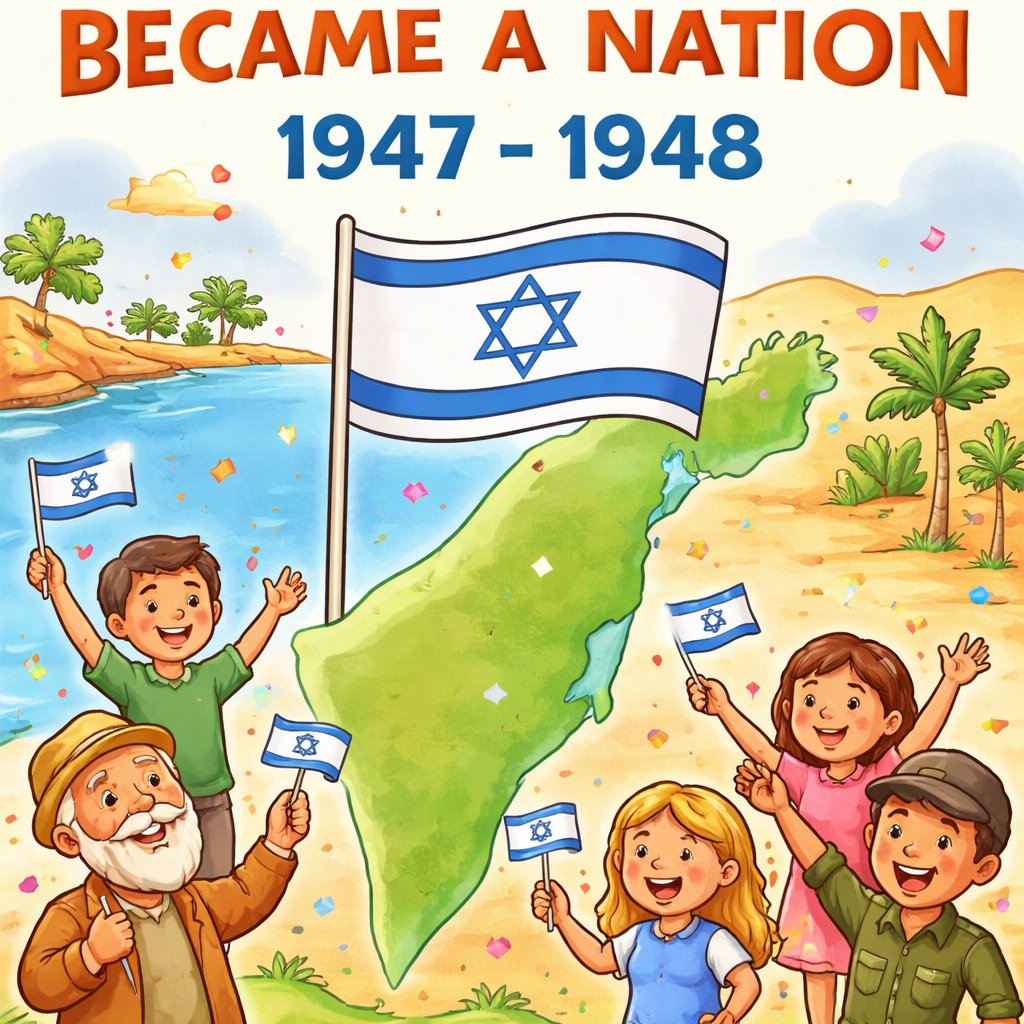 CHILD Israel Came Home 1947