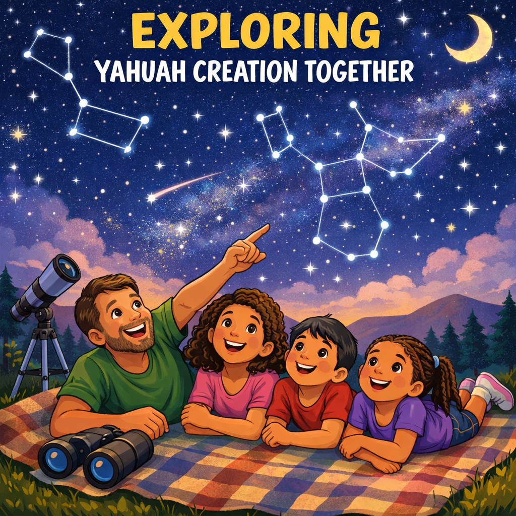 Stargazing Family