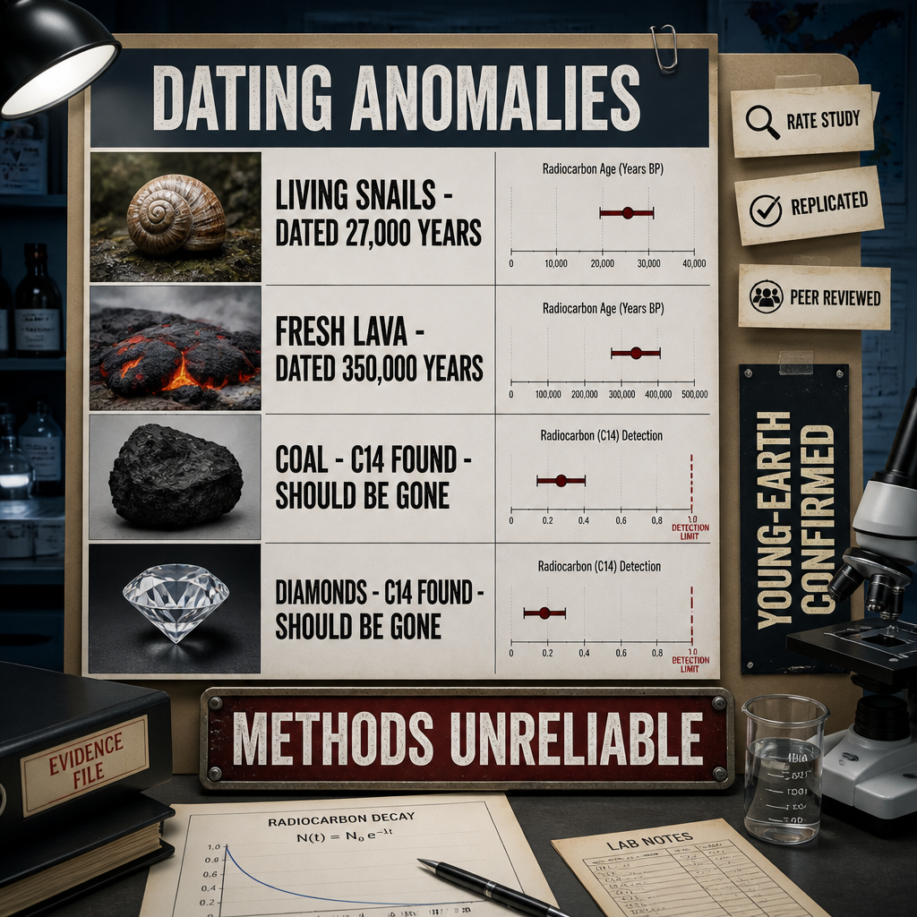 EXPOSED Carbon Dating Failures