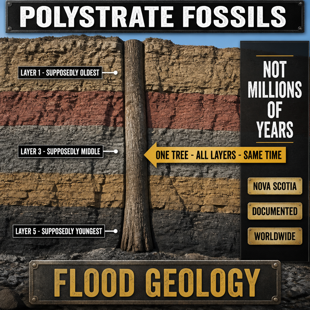 EXPOSED Fossils Polystrate