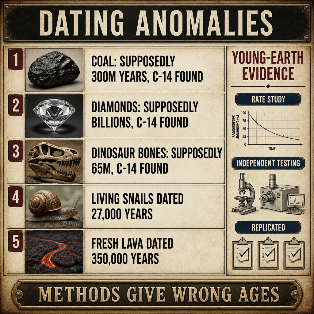 YOUTH Dating C14 Anomalies