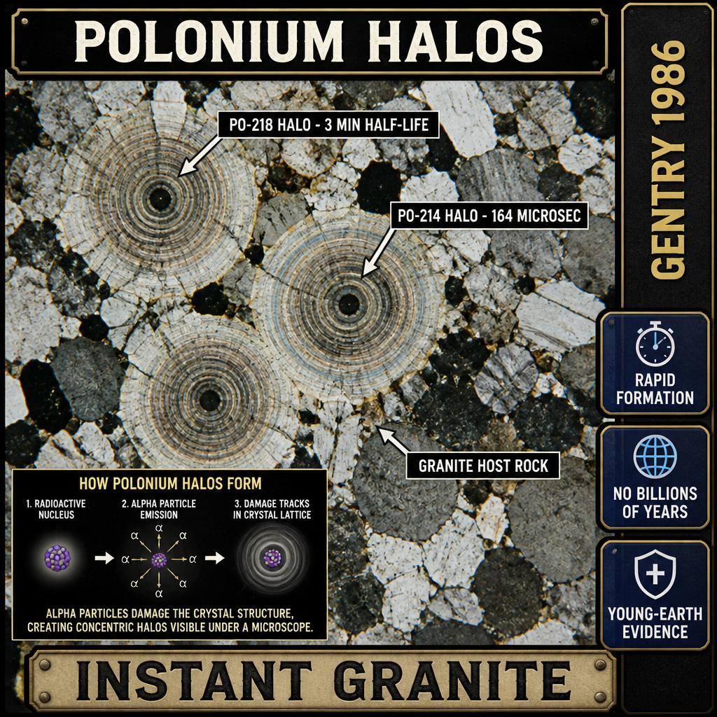 YOUTH Dating Polonium Halos