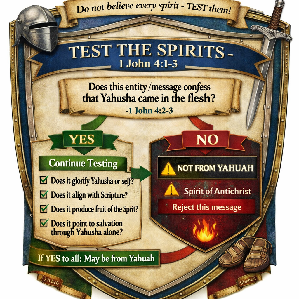 YOUTH EndTimes Test Spirits Checklist