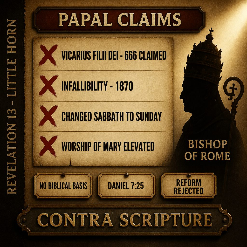 YOUTH Reform Papacy Claims