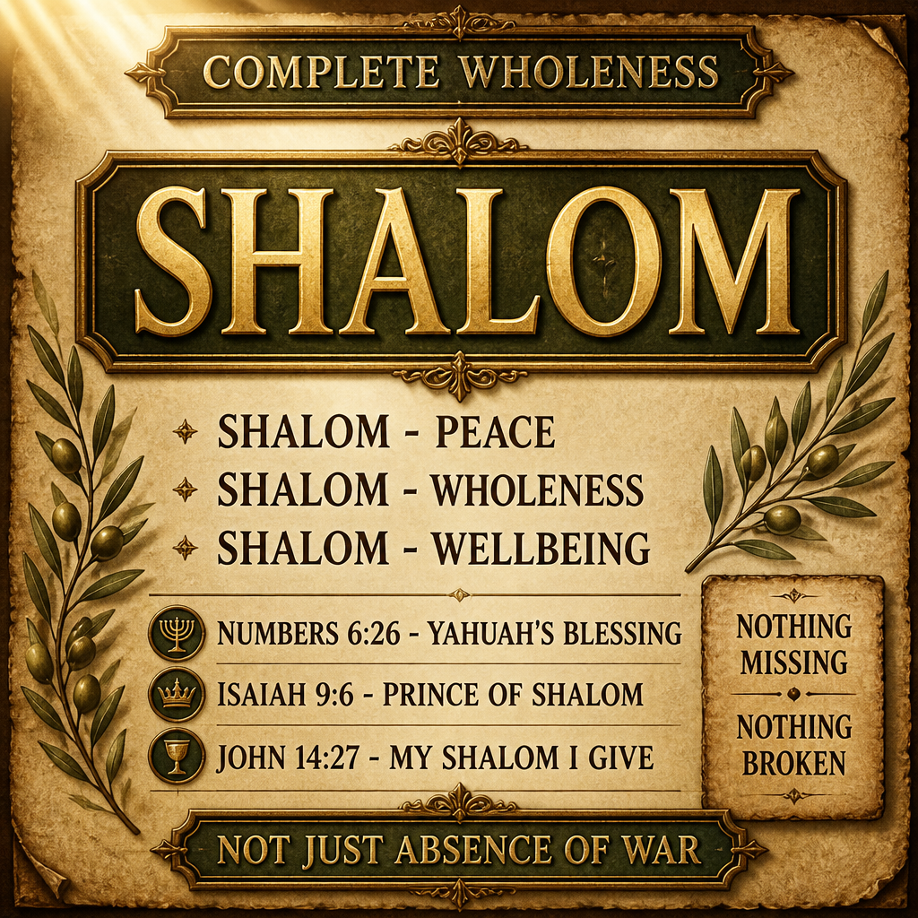 YOUTH Word Shalom