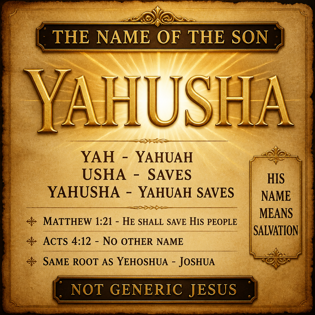 YOUTH Word Yahusha