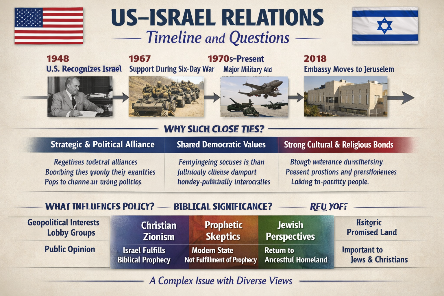 US-Israel Relations Timeline