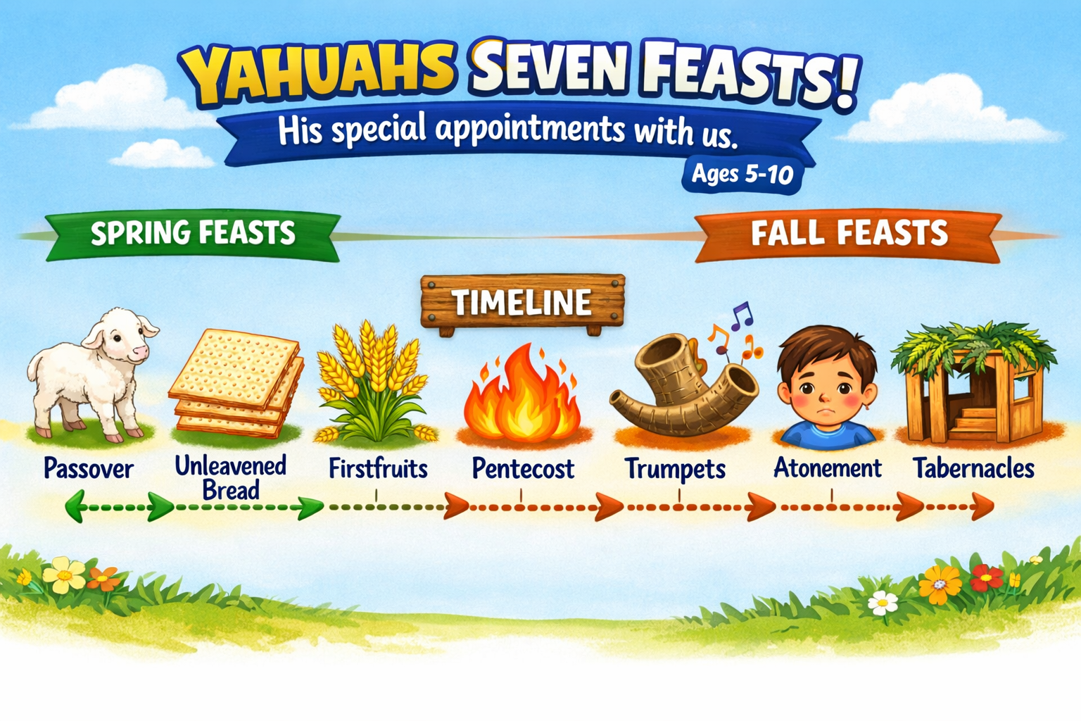 CHILD Feasts Timeline