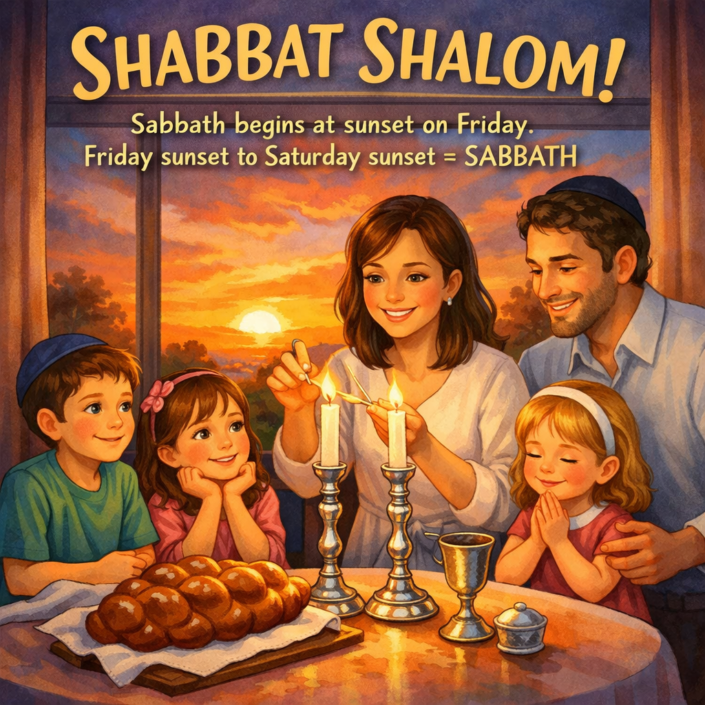 CHILD Sabbath Friday Sunset