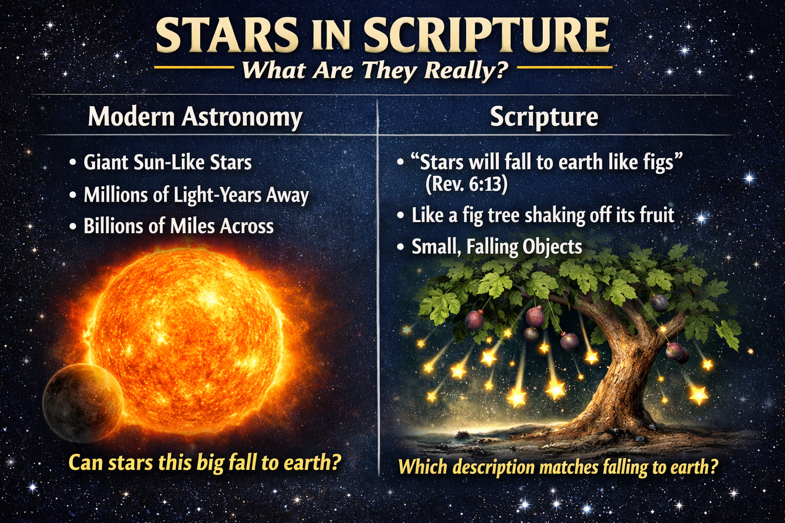 YOUTH Cosmology Stars Falling Comparison