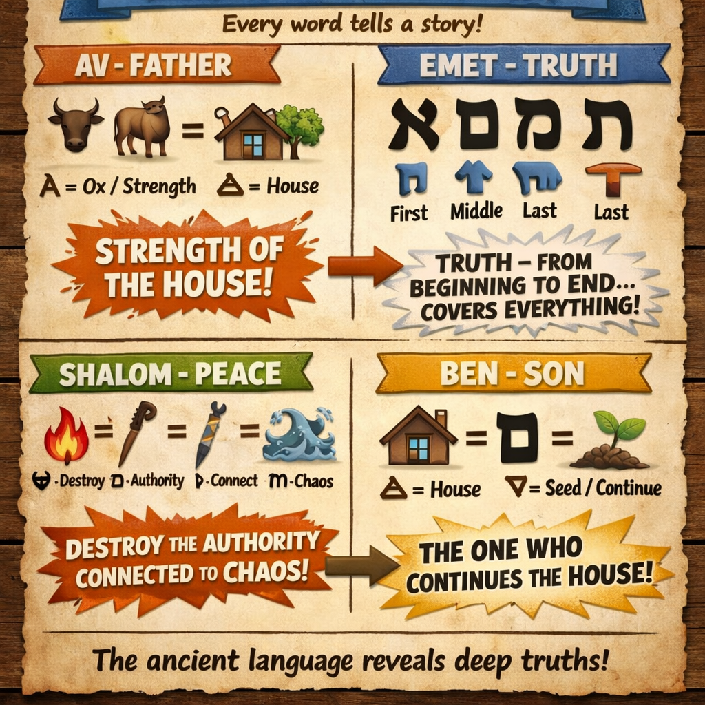YOUTH Hebrew Word Pictures