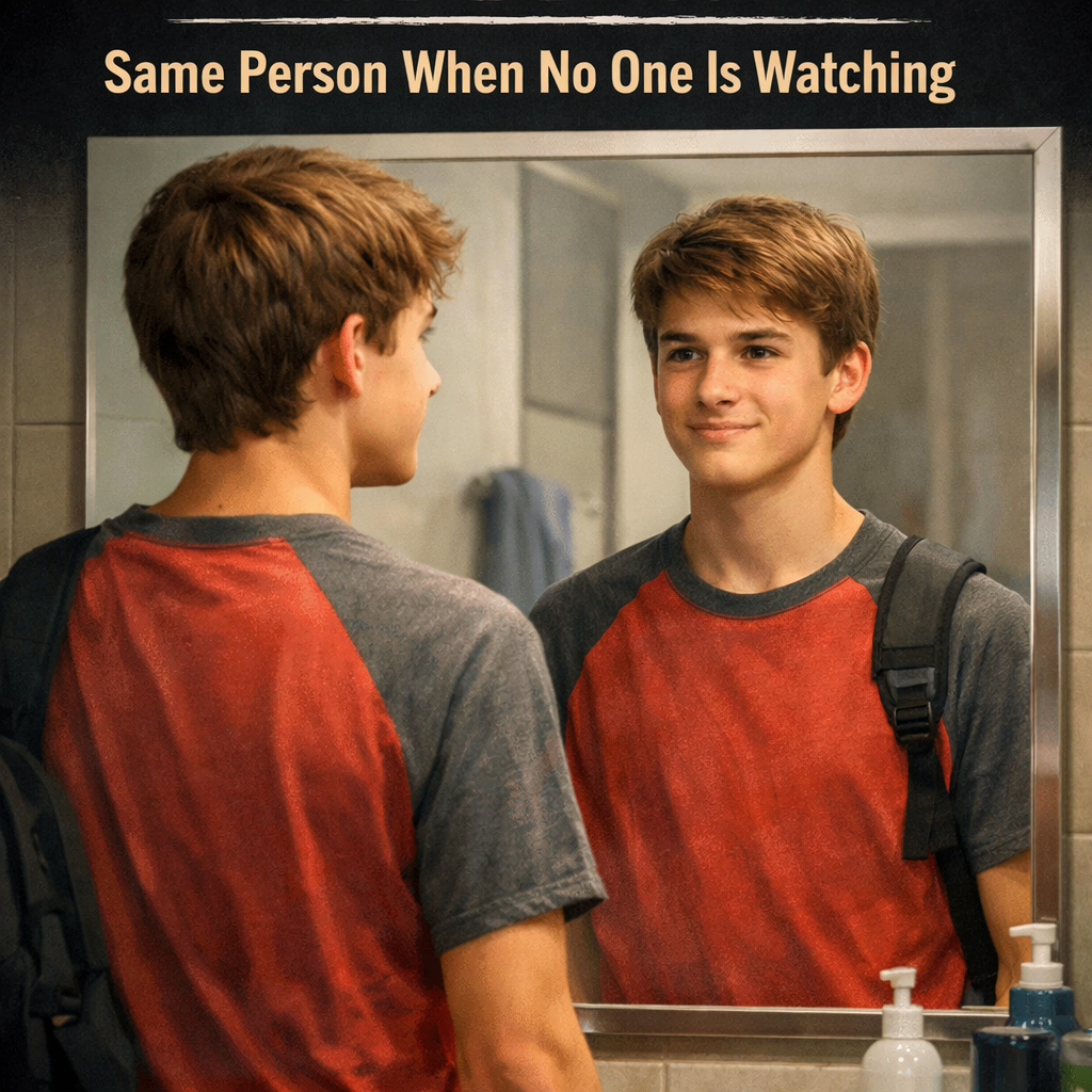 YOUTH integrity mirror reflection